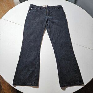 Levi Strauss signature woman’s  Black jeans size Misses 12 Short